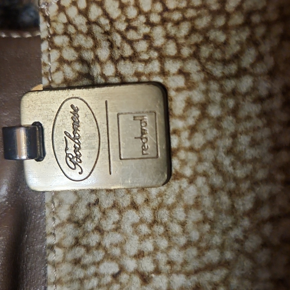 Borbonese Suede Leather Quail Pattern Wallet - image 6